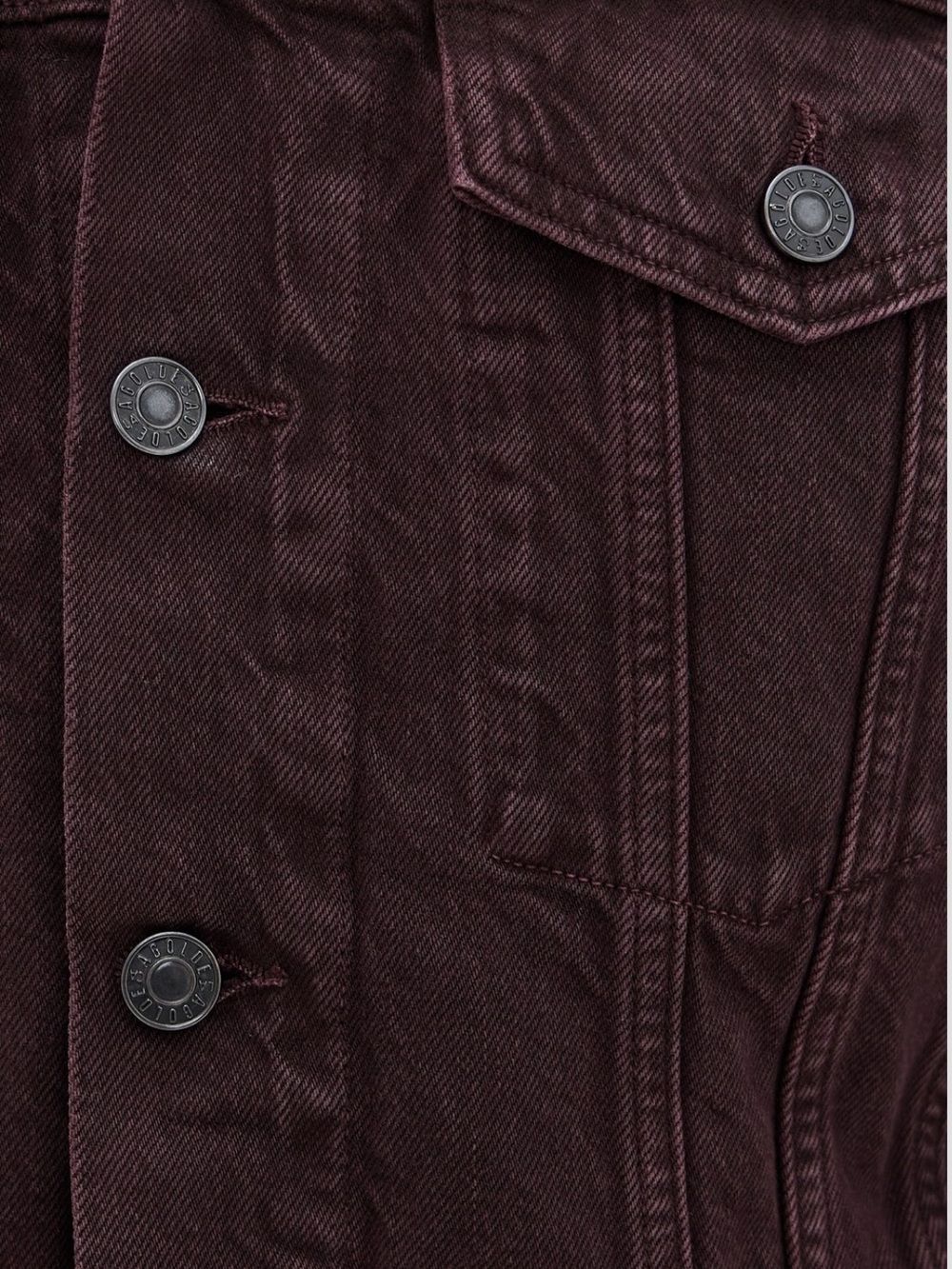 AGOLDE Radley Jacket in Sloe Berry Size Small - Picture 8 of 11